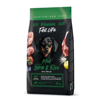 Fitmin dog For Life Adult mini Lamb & Rice 12 kg