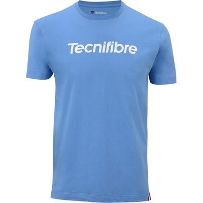 Tecnifibre Pánské tričko Club Cotton Tee Azur – Hledejceny.cz