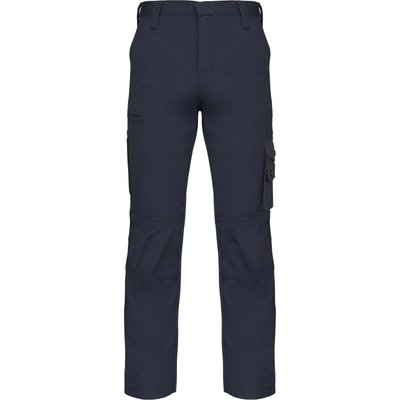 Kariban nohavice WK795 do pasu s multikapsami navy Navy