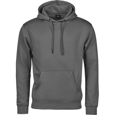 TeeJays mikina TJ 5430 s kapucí šedá