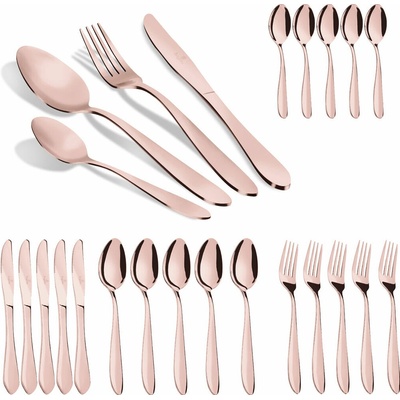 Berlinger Haus 24 ks sada príborov SATIN ROSE GOLD BH 3076