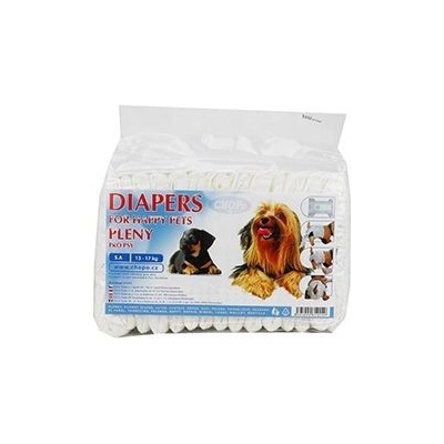 Chopo Czech Pleny pro psy 15 ks jednorázové 13-17 kg – Hledejceny.cz