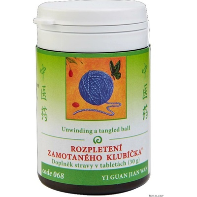 TCM Herbs Rozpletení zamotaného klbka 100 tabliet