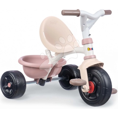Smoby Be Fun Tricycle Pink s 95 cm vodicí tyčí – Hledejceny.cz