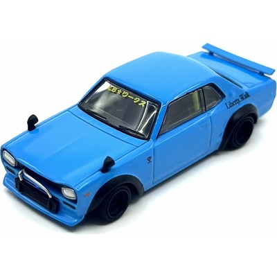 MINI GT Nissan LB Works HAKOSUKA Baby Blue 1:64
