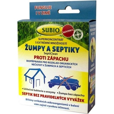 Subio Bakterie do žump a septiků 50 g – Hledejceny.cz