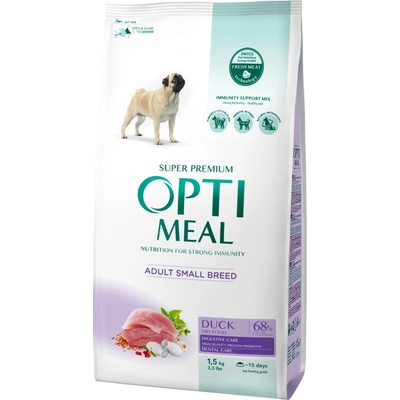 Optimeal Superpremium pre dospelých psov malých plemien kačka 0,1 kg