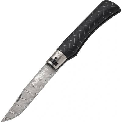 Old Bear Damascus DS93X satin with black laminated handle XL 9305/23_NHK 93X OBB
