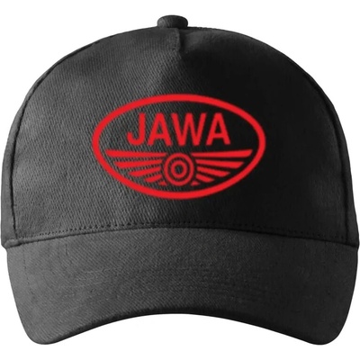 Kšiltovky Jawa černá bílá