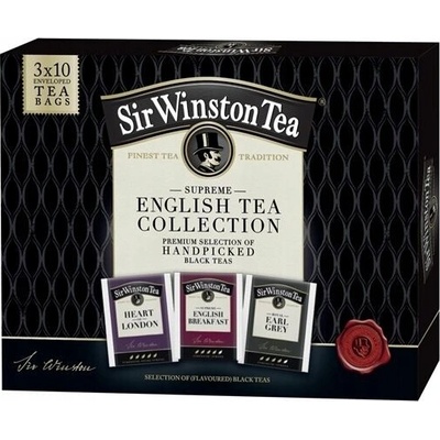 Sir Winston Tea Sir Winston Collection čierny čaj 3 x 10 vrecúšok