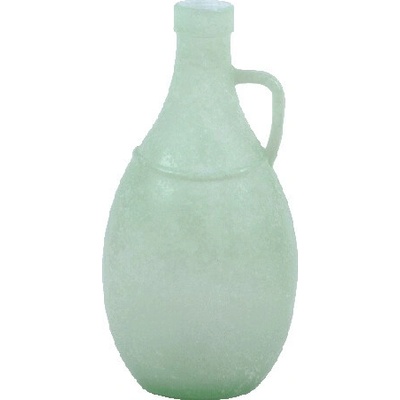 Váza z recyklovaného skla s uchom, 26 cm, tyrkysová (balenie obsahuje 1ks)|Vidrios San Miguel|Recycled Glass