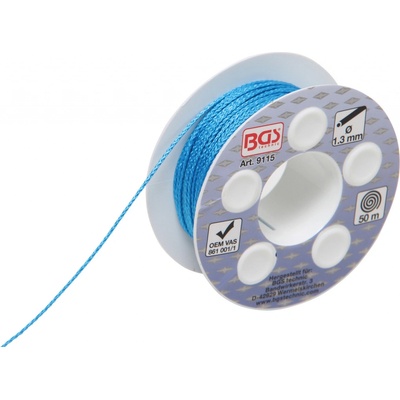 Drát pro vyřezávání autoskel 1,3 mm x 50 m, nylon - BGS 9115