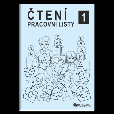 Čtení 1 - pracovní listy - Rubínová Jitka