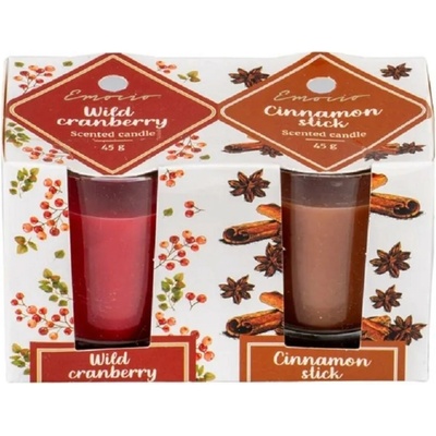 Emocio Wild Cranberry & Cinnamon Stick 52x65 mm 2 ks