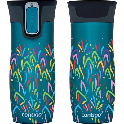 Contigo Termohrnek West Loop 2.0 Flores 470 ml