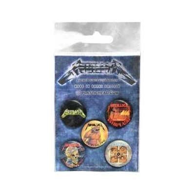 Sada Placek The Singles Button Badge set