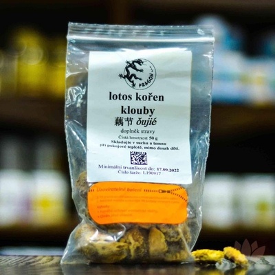 Bylinky TČM Lotos kořen, klouby 50 g 5 g
