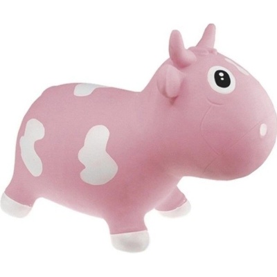 Kidzzfarm skákacie zvieratko Milk Cow Junior New Pink