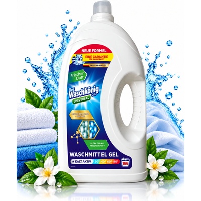 WaschKönig Prací gel Universal 166 PD