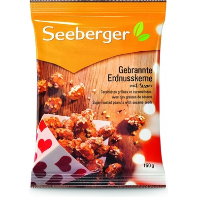 Seeberger Pražené Arašidy v cukru se sezamovými semínky 150 g