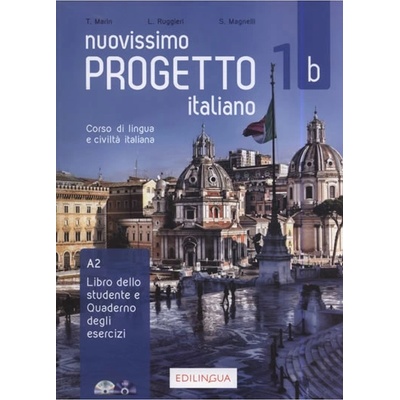 Nuovissimo Progetto italiano 1b Libro dello studente e Quaderno degli esercizi DVD video + CD Audio