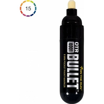 OTR Bullet 4201 Pocket Marker 8 mm 160 Signal White