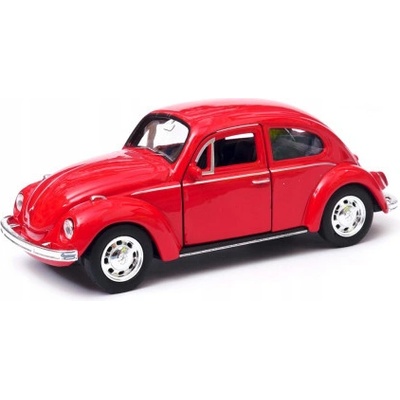Welly Volkswagen Beetle Hard Top Červený 1:34-39