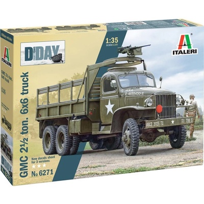 Italeri GMC 2 Ton. 6x6 Truck DDay 80th Anniversary 1:2 1:35