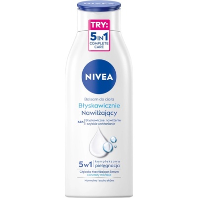 Nivea Aloe Hydration lehké tělové mléko 400 ml