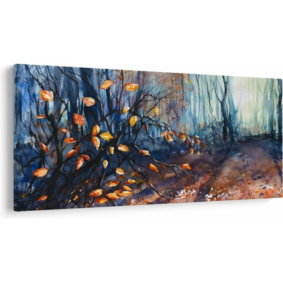 Obraz - Lúče jesenného slnka, jednodielne 200x100 cm