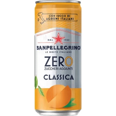 San pellegrino Classica Zero Zuccheri Aranciata 330 ml