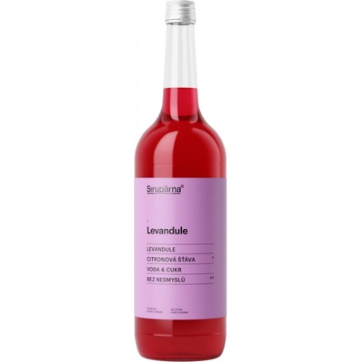 Sirupárna Domácí Levandulový Sirup 1 l