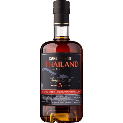 Cane Island Thailand 5y 43% 0,7 l (holá láhev)