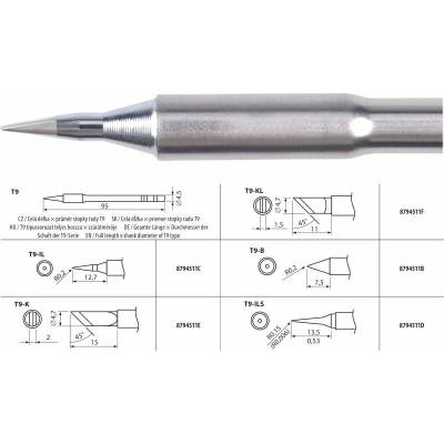 Hrot spájkovací T9-IL pre 8794511, EXTOL INDUSTRIAL