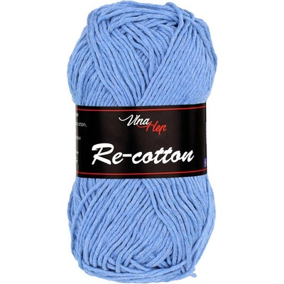 Vlna-Hep Příze Re-cotton 81349 modrá