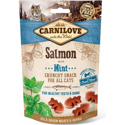 Carnilove Cat Crunchy Snack Salmon&Mint 50 g
