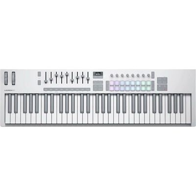 Novation Launchkey 61 MK4 MIDI keyboard White