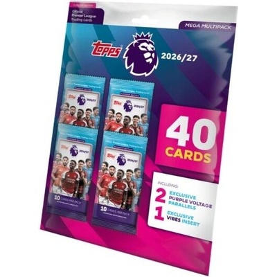 Topps Premier League 2026/27 MEGA MULTIPACK – Hledejceny.cz