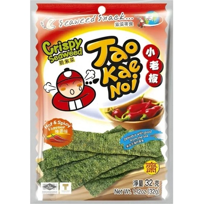 Tao Kae Noi Pikantní chipsy z mořských řas 32 g