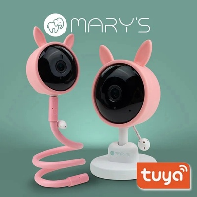 Eco Light Mary'S Nanny elektronická kamera Rabbit pink WiFI TUYA
