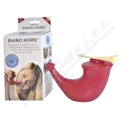 RHINO HORN Konvička na výplach nosu ORIGINAL červená
