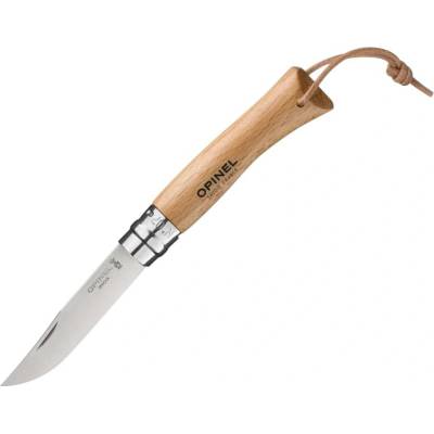 Opinel N°07 BUSHWACKER 8 cm, prírodný, bukové drevo