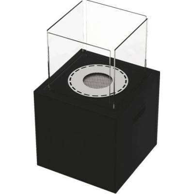 Kratki Voľne stojaci biokrb TOWER MINI čierny 306 x 558 mm