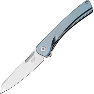 MKM Roar CPM S30V Satin, Blue Titanium handle, nylon pouch MK RO-TBL