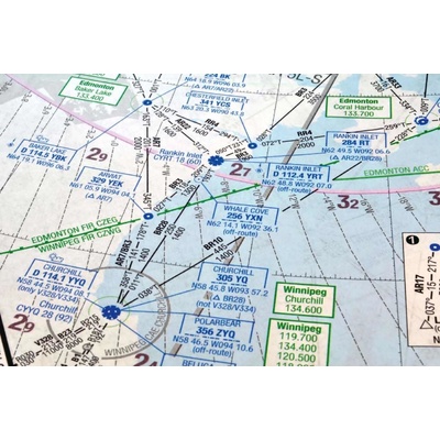 Dimex MS-5-1492 Vliesová fototapeta Mapa navigace letadel rozměry 375 x 250 cm
