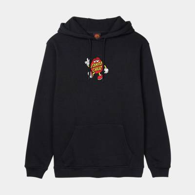 Santa Cruz Dot Guy Front Hood Black