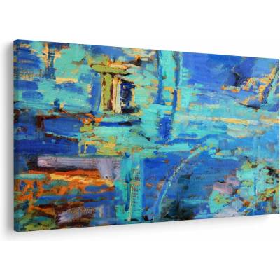 Obraz - Abstraktné olejomaľba, jednodielne 150x100 cm