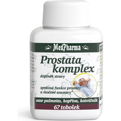 MedPharma Prostata formula k normalním funkci močového ústrojí 67 tablet – Hledejceny.cz