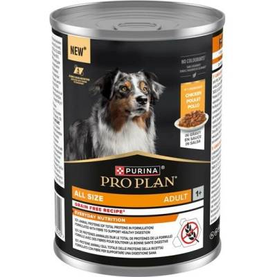 Pro Plan MO Dog Adult GF s kuracím v šťave 400 g