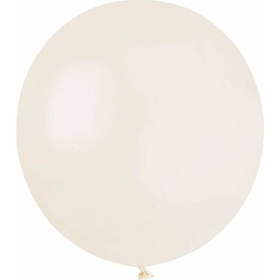 Latexové Balónky Pastelové Světle Krémové Béžové Gemar 19" 48 cm